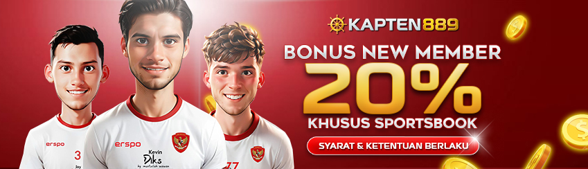 BONUS NEW MEMBER SPORTSBOOK 20%