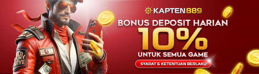 BONUS DEPOSIT HARIAN 10%